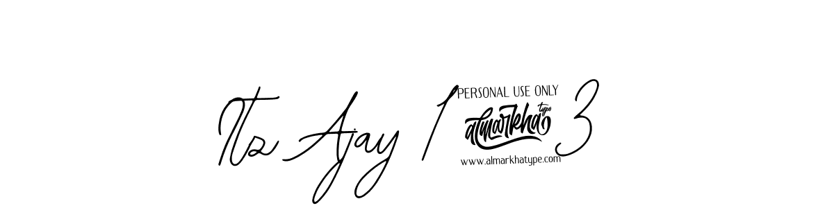 The best way (Bearetta-2O07w) to make a short signature is to pick only two or three words in your name. The name Itz Ajay 143 include a total of six letters. For converting this name. Itz Ajay 143 signature style 12 images and pictures png