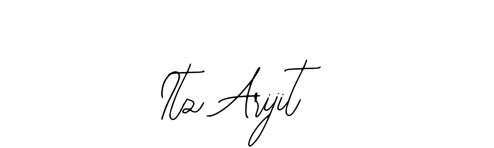 Similarly Bearetta-2O07w is the best handwritten signature design. Signature creator online .You can use it as an online autograph creator for name Itz Arijit. Itz Arijit signature style 12 images and pictures png