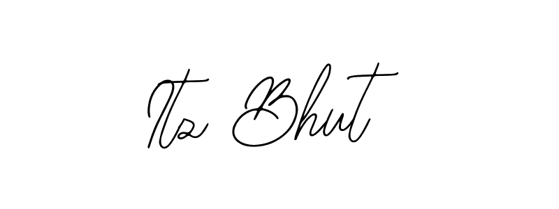 The best way (Bearetta-2O07w) to make a short signature is to pick only two or three words in your name. The name Itz Bhut include a total of six letters. For converting this name. Itz Bhut signature style 12 images and pictures png