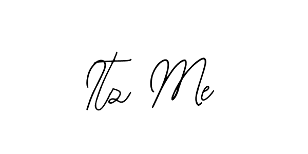 Design your own signature with our free online signature maker. With this signature software, you can create a handwritten (Bearetta-2O07w) signature for name Itz Me. Itz Me signature style 12 images and pictures png