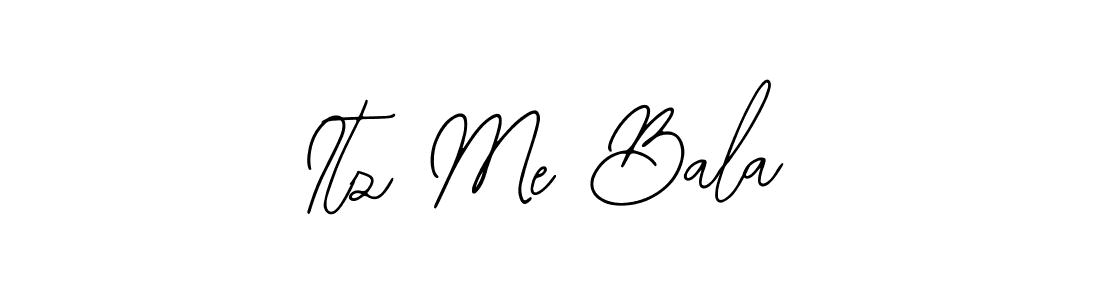 Make a beautiful signature design for name Itz Me Bala. Use this online signature maker to create a handwritten signature for free. Itz Me Bala signature style 12 images and pictures png