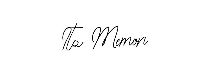 How to Draw Itz Memon signature style? Bearetta-2O07w is a latest design signature styles for name Itz Memon. Itz Memon signature style 12 images and pictures png