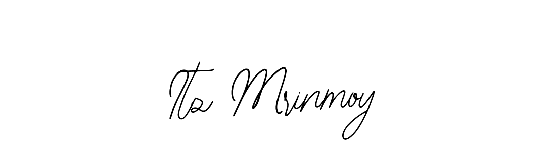 Similarly Bearetta-2O07w is the best handwritten signature design. Signature creator online .You can use it as an online autograph creator for name Itz Mrinmoy. Itz Mrinmoy signature style 12 images and pictures png