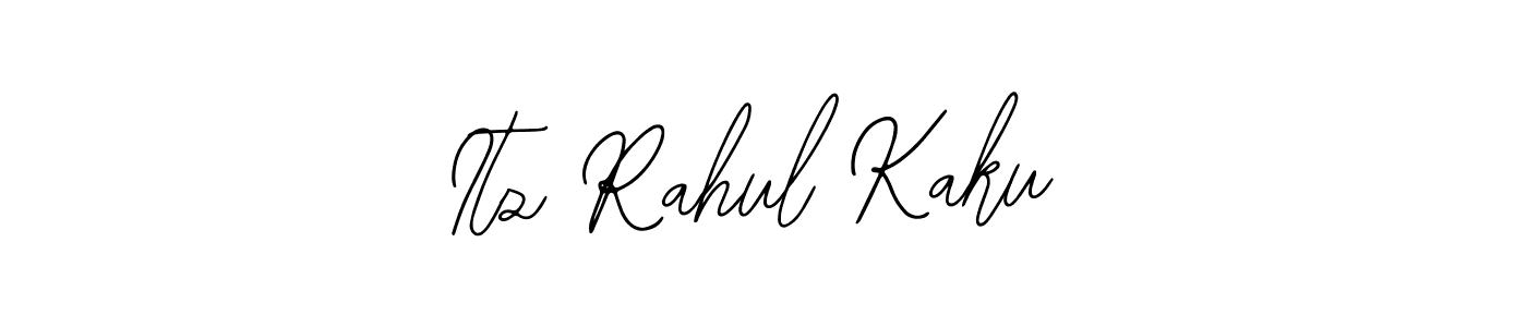 Use a signature maker to create a handwritten signature online. With this signature software, you can design (Bearetta-2O07w) your own signature for name Itz Rahul Kaku. Itz Rahul Kaku signature style 12 images and pictures png