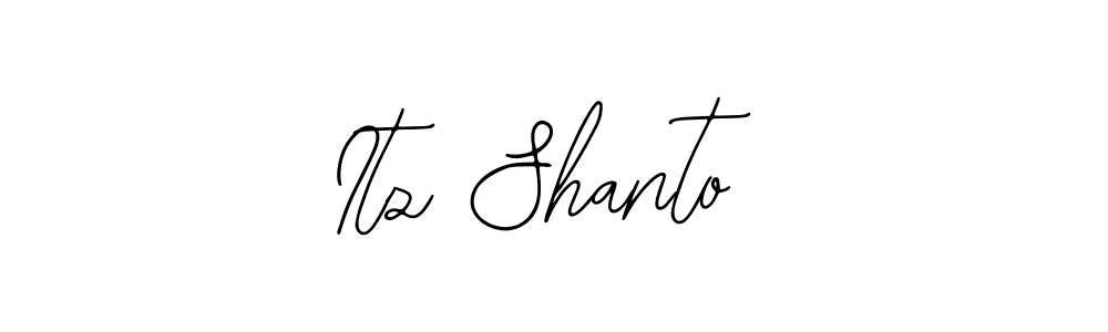 Also we have Itz Shanto name is the best signature style. Create professional handwritten signature collection using Bearetta-2O07w autograph style. Itz Shanto signature style 12 images and pictures png