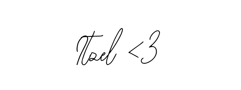 Make a beautiful signature design for name Itzel <3. With this signature (Bearetta-2O07w) style, you can create a handwritten signature for free. Itzel <3 signature style 12 images and pictures png