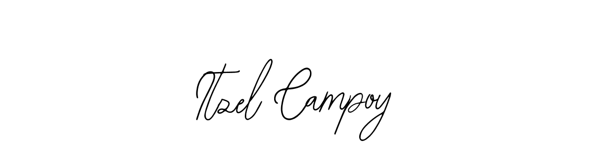 Make a short Itzel Campoy signature style. Manage your documents anywhere anytime using Bearetta-2O07w. Create and add eSignatures, submit forms, share and send files easily. Itzel Campoy signature style 12 images and pictures png