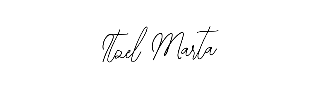 if you are searching for the best signature style for your name Itzel Marta. so please give up your signature search. here we have designed multiple signature styles  using Bearetta-2O07w. Itzel Marta signature style 12 images and pictures png