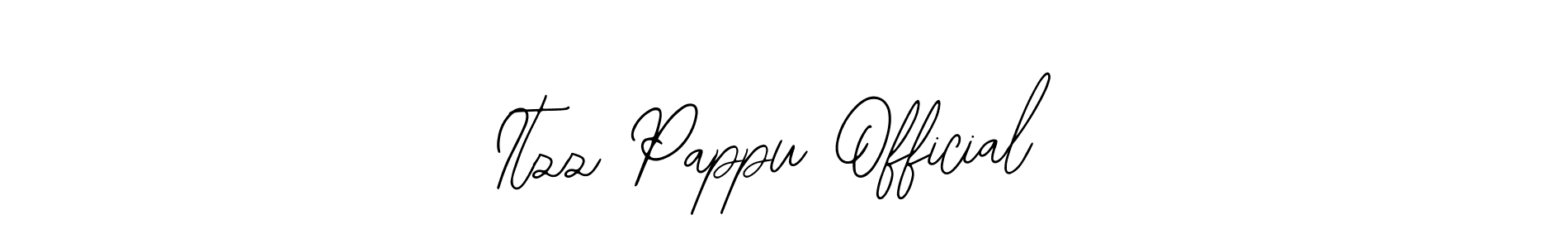 Make a beautiful signature design for name Itzz Pappu Official. Use this online signature maker to create a handwritten signature for free. Itzz Pappu Official signature style 12 images and pictures png