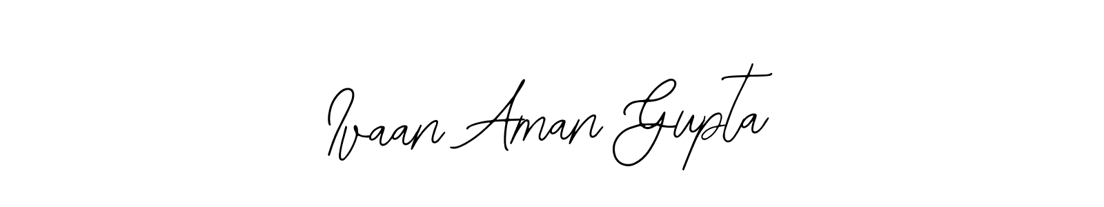 It looks lik you need a new signature style for name Ivaan Aman Gupta. Design unique handwritten (Bearetta-2O07w) signature with our free signature maker in just a few clicks. Ivaan Aman Gupta signature style 12 images and pictures png