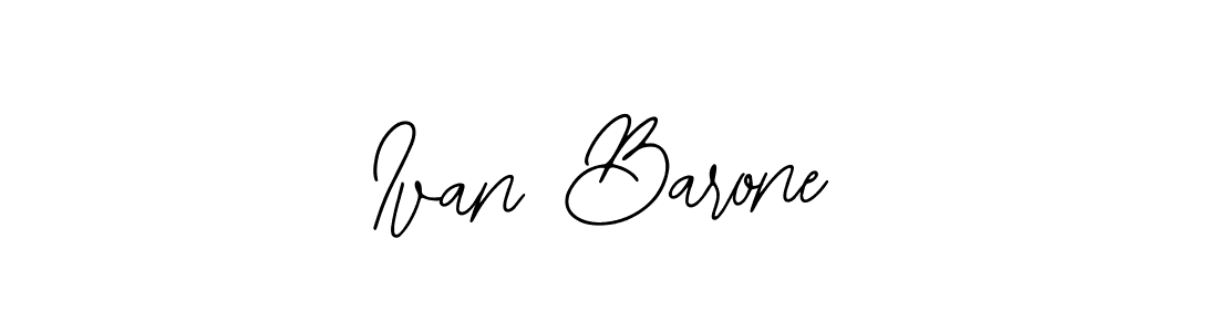 How to Draw Ivan Barone signature style? Bearetta-2O07w is a latest design signature styles for name Ivan Barone. Ivan Barone signature style 12 images and pictures png