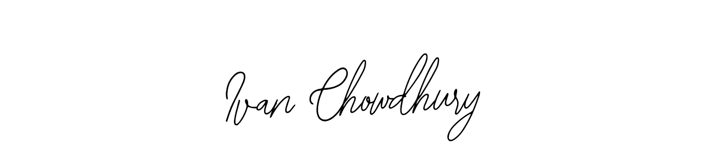 How to make Ivan Chowdhury signature? Bearetta-2O07w is a professional autograph style. Create handwritten signature for Ivan Chowdhury name. Ivan Chowdhury signature style 12 images and pictures png