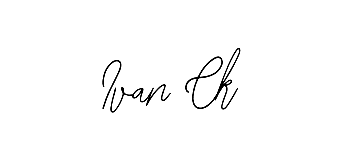 Ivan Ck stylish signature style. Best Handwritten Sign (Bearetta-2O07w) for my name. Handwritten Signature Collection Ideas for my name Ivan Ck. Ivan Ck signature style 12 images and pictures png