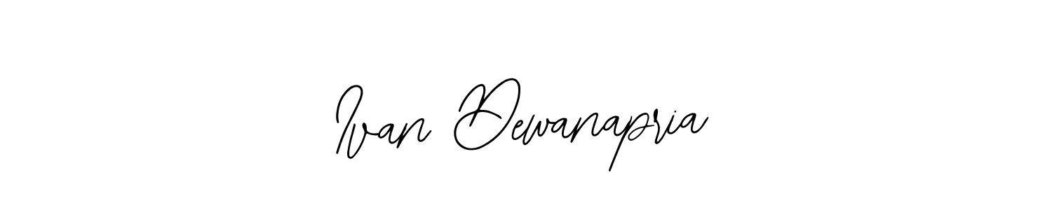 Make a beautiful signature design for name Ivan Dewanapria. Use this online signature maker to create a handwritten signature for free. Ivan Dewanapria signature style 12 images and pictures png