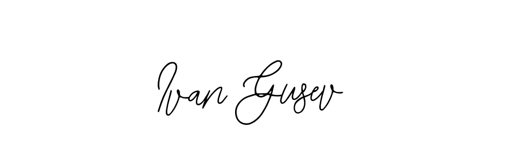 if you are searching for the best signature style for your name Ivan Gusev. so please give up your signature search. here we have designed multiple signature styles  using Bearetta-2O07w. Ivan Gusev signature style 12 images and pictures png