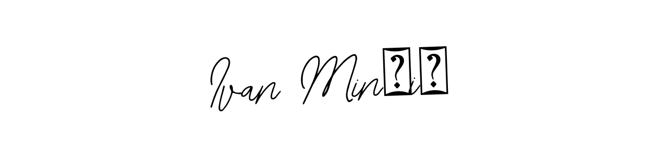 if you are searching for the best signature style for your name Ivan Minčić. so please give up your signature search. here we have designed multiple signature styles  using Bearetta-2O07w. Ivan Minčić signature style 12 images and pictures png