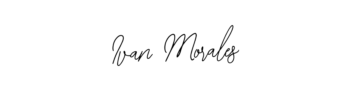 Make a beautiful signature design for name Ivan Morales. Use this online signature maker to create a handwritten signature for free. Ivan Morales signature style 12 images and pictures png
