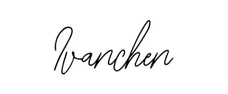 An effortless, minimalist signature concept for Ivanchen using Bearetta-2O07w design. Clean lines that look great on any document. Ivanchen signature style 12 images and pictures png