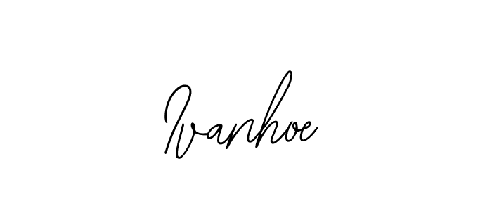 How to make Ivanhoe signature? Bearetta-2O07w is a professional autograph style. Create handwritten signature for Ivanhoe name. Ivanhoe signature style 12 images and pictures png