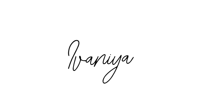 Make a short Ivaniya signature style. Manage your documents anywhere anytime using Bearetta-2O07w. Create and add eSignatures, submit forms, share and send files easily. Ivaniya signature style 12 images and pictures png