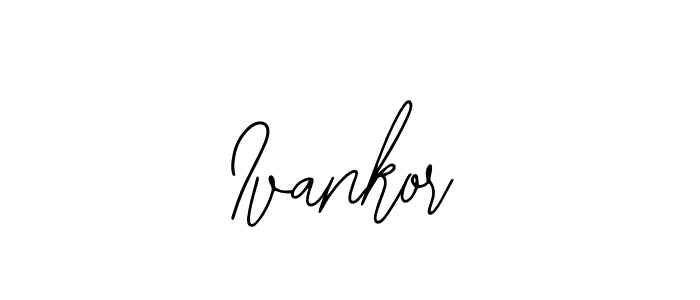 How to make Ivankor name signature. Use Bearetta-2O07w style for creating short signs online. This is the latest handwritten sign. Ivankor signature style 12 images and pictures png