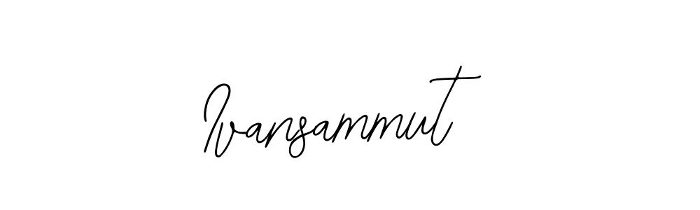 if you are searching for the best signature style for your name Ivansammut. so please give up your signature search. here we have designed multiple signature styles  using Bearetta-2O07w. Ivansammut signature style 12 images and pictures png