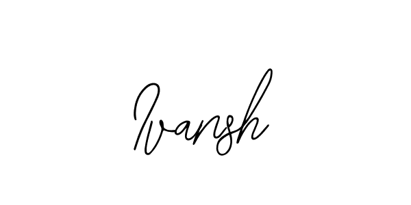 Make a beautiful signature design for name Ivansh. Use this online signature maker to create a handwritten signature for free. Ivansh signature style 12 images and pictures png