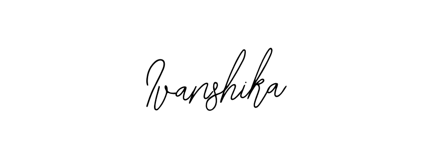 How to Draw Ivanshika signature style? Bearetta-2O07w is a latest design signature styles for name Ivanshika. Ivanshika signature style 12 images and pictures png