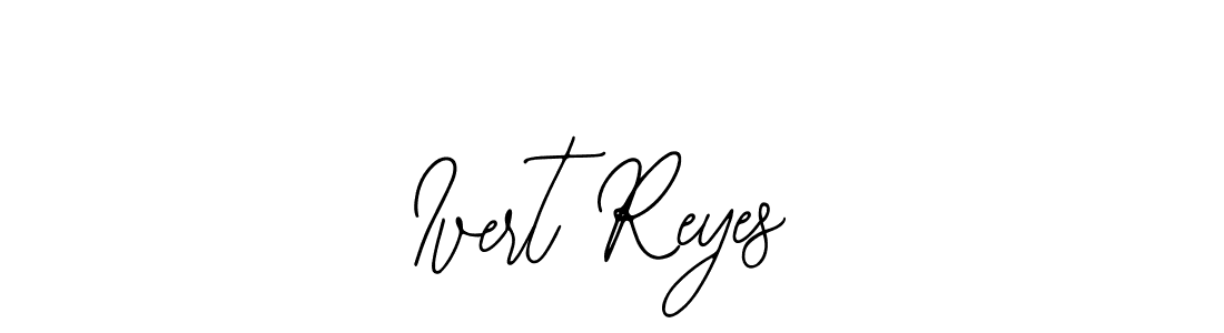 How to make Ivert Reyes name signature. Use Bearetta-2O07w style for creating short signs online. This is the latest handwritten sign. Ivert Reyes signature style 12 images and pictures png