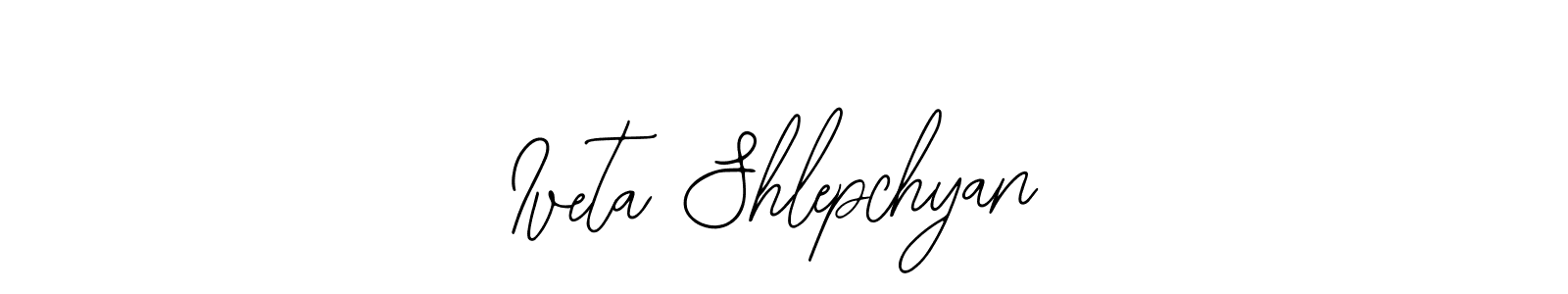See photos of Iveta Shlepchyan official signature by Spectra . Check more albums & portfolios. Read reviews & check more about Bearetta-2O07w font. Iveta Shlepchyan signature style 12 images and pictures png