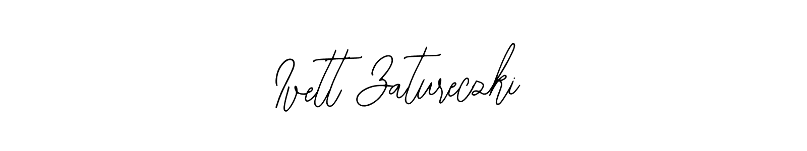 You can use this online signature creator to create a handwritten signature for the name Ivett Zatureczki. This is the best online autograph maker. Ivett Zatureczki signature style 12 images and pictures png