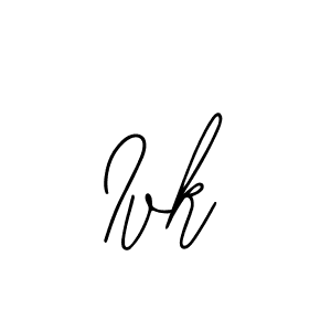 Also You can easily find your signature by using the search form. We will create Ivk name handwritten signature images for you free of cost using Bearetta-2O07w sign style. Ivk signature style 12 images and pictures png