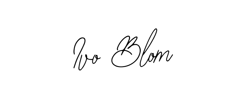 This is the best signature style for the Ivo Blom name. Also you like these signature font (Bearetta-2O07w). Mix name signature. Ivo Blom signature style 12 images and pictures png