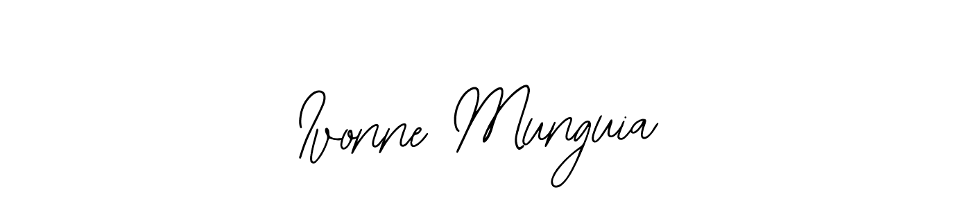 Make a beautiful signature design for name Ivonne Munguia. Use this online signature maker to create a handwritten signature for free. Ivonne Munguia signature style 12 images and pictures png