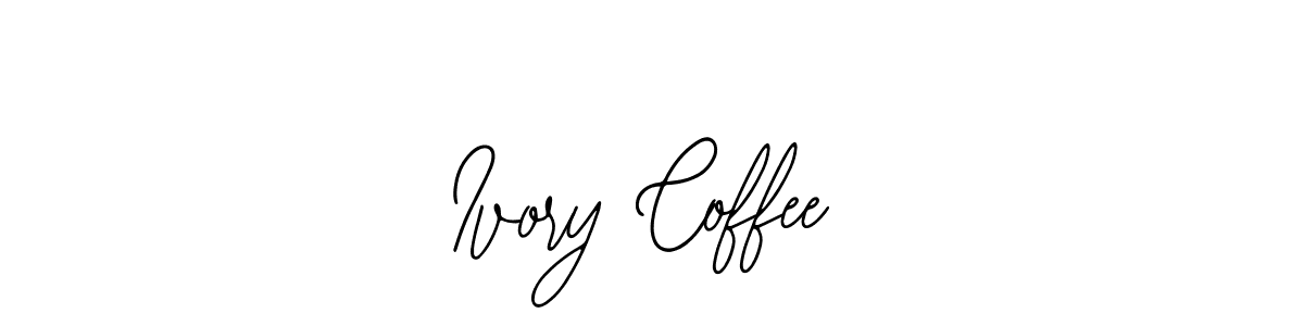 Make a beautiful signature design for name Ivory Coffee. Use this online signature maker to create a handwritten signature for free. Ivory Coffee signature style 12 images and pictures png