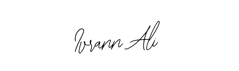 Also You can easily find your signature by using the search form. We will create Ivrann Ali name handwritten signature images for you free of cost using Bearetta-2O07w sign style. Ivrann Ali signature style 12 images and pictures png