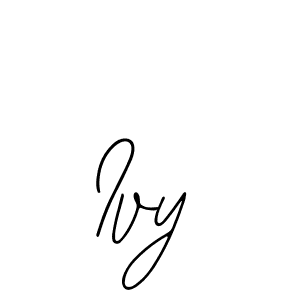 How to make Ivy name signature. Use Bearetta-2O07w style for creating short signs online. This is the latest handwritten sign. Ivy signature style 12 images and pictures png