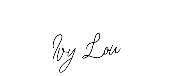 Create a beautiful signature design for name Ivy Lou. With this signature (Bearetta-2O07w) fonts, you can make a handwritten signature for free. Ivy Lou signature style 12 images and pictures png