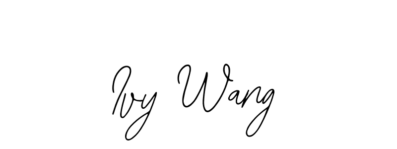 See photos of Ivy Wang official signature by Spectra . Check more albums & portfolios. Read reviews & check more about Bearetta-2O07w font. Ivy Wang signature style 12 images and pictures png