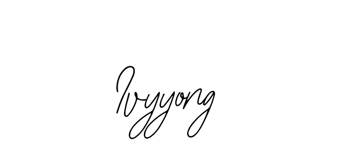 This is the best signature style for the Ivyyong name. Also you like these signature font (Bearetta-2O07w). Mix name signature. Ivyyong signature style 12 images and pictures png