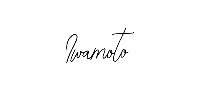 Design your own signature with our free online signature maker. With this signature software, you can create a handwritten (Bearetta-2O07w) signature for name Iwamoto. Iwamoto signature style 12 images and pictures png