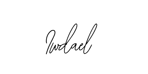 Similarly Bearetta-2O07w is the best handwritten signature design. Signature creator online .You can use it as an online autograph creator for name Iwdael. Iwdael signature style 12 images and pictures png