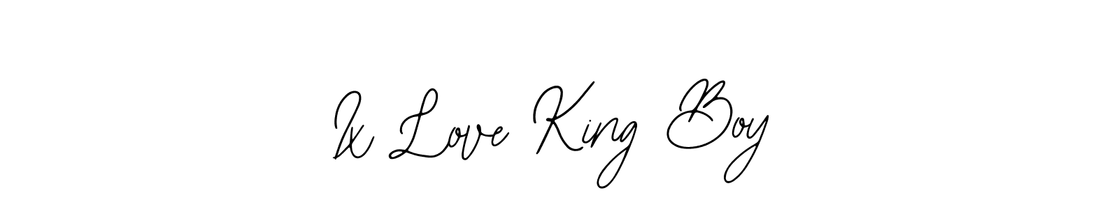 Create a beautiful signature design for name Ix Love King Boy. With this signature (Bearetta-2O07w) fonts, you can make a handwritten signature for free. Ix Love King Boy signature style 12 images and pictures png