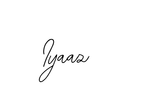 Use a signature maker to create a handwritten signature online. With this signature software, you can design (Bearetta-2O07w) your own signature for name Iyaaz. Iyaaz signature style 12 images and pictures png