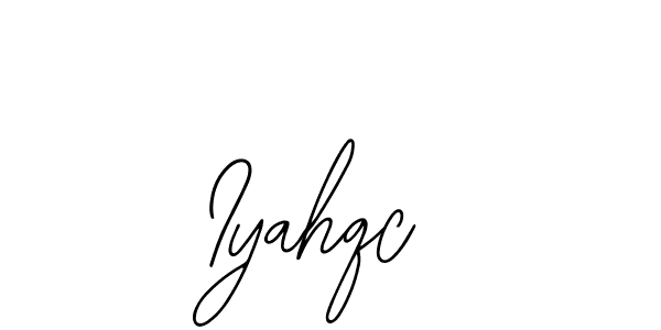 Similarly Bearetta-2O07w is the best handwritten signature design. Signature creator online .You can use it as an online autograph creator for name Iyahqc. Iyahqc signature style 12 images and pictures png