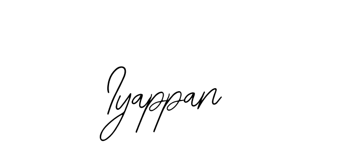 The best way (Bearetta-2O07w) to make a short signature is to pick only two or three words in your name. The name Iyappan include a total of six letters. For converting this name. Iyappan signature style 12 images and pictures png