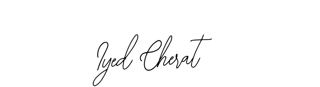 Use a signature maker to create a handwritten signature online. With this signature software, you can design (Bearetta-2O07w) your own signature for name Iyed Cherat. Iyed Cherat signature style 12 images and pictures png