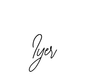 Also You can easily find your signature by using the search form. We will create Iyer name handwritten signature images for you free of cost using Bearetta-2O07w sign style. Iyer signature style 12 images and pictures png