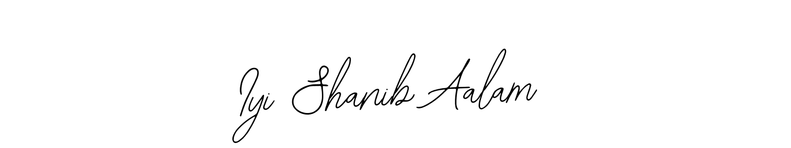 Also we have Iyi Shanib Aalam name is the best signature style. Create professional handwritten signature collection using Bearetta-2O07w autograph style. Iyi Shanib Aalam signature style 12 images and pictures png