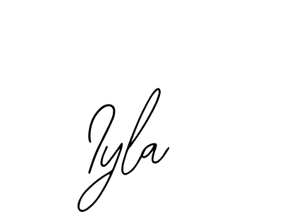 Here are the top 10 professional signature styles for the name Iyla. These are the best autograph styles you can use for your name. Iyla signature style 12 images and pictures png
